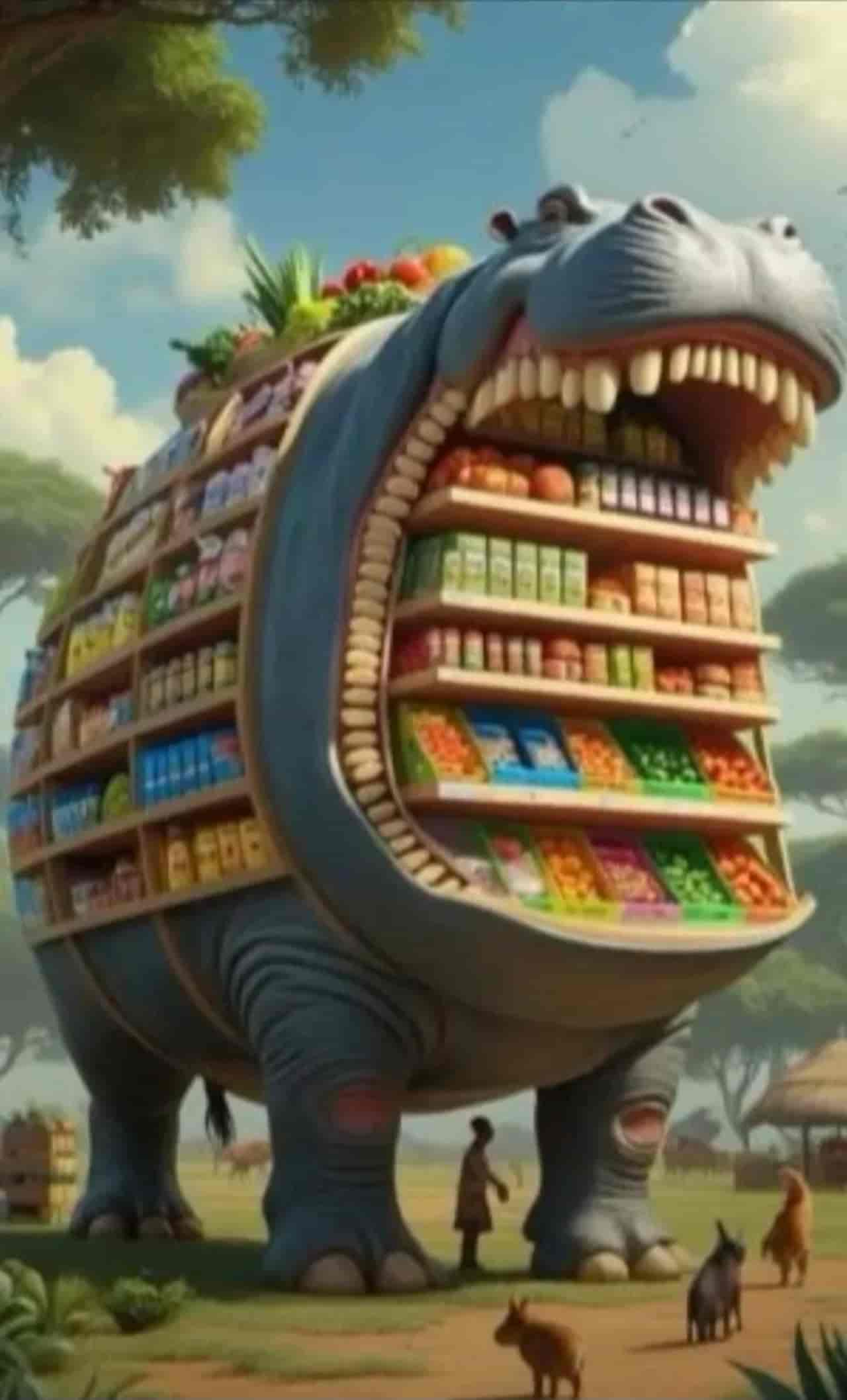 Hipopotamino Supermarketino