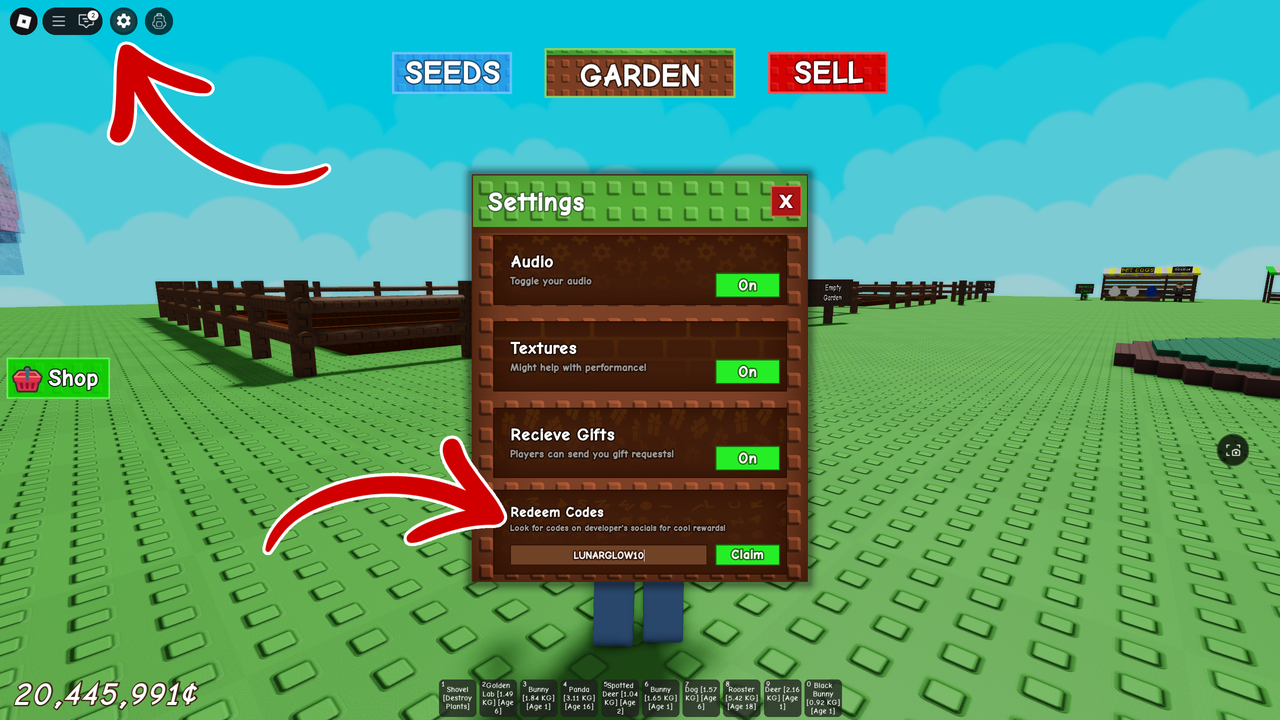 Grow A Garden Codes December 2025 Latest Working Codes