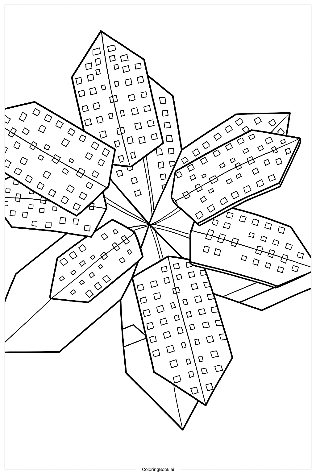 Cyclamen Coloring Page
