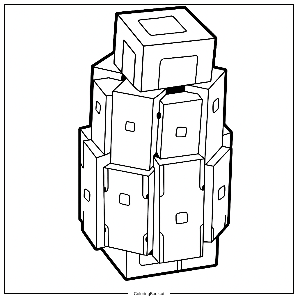 Flare Melon Coloring Page