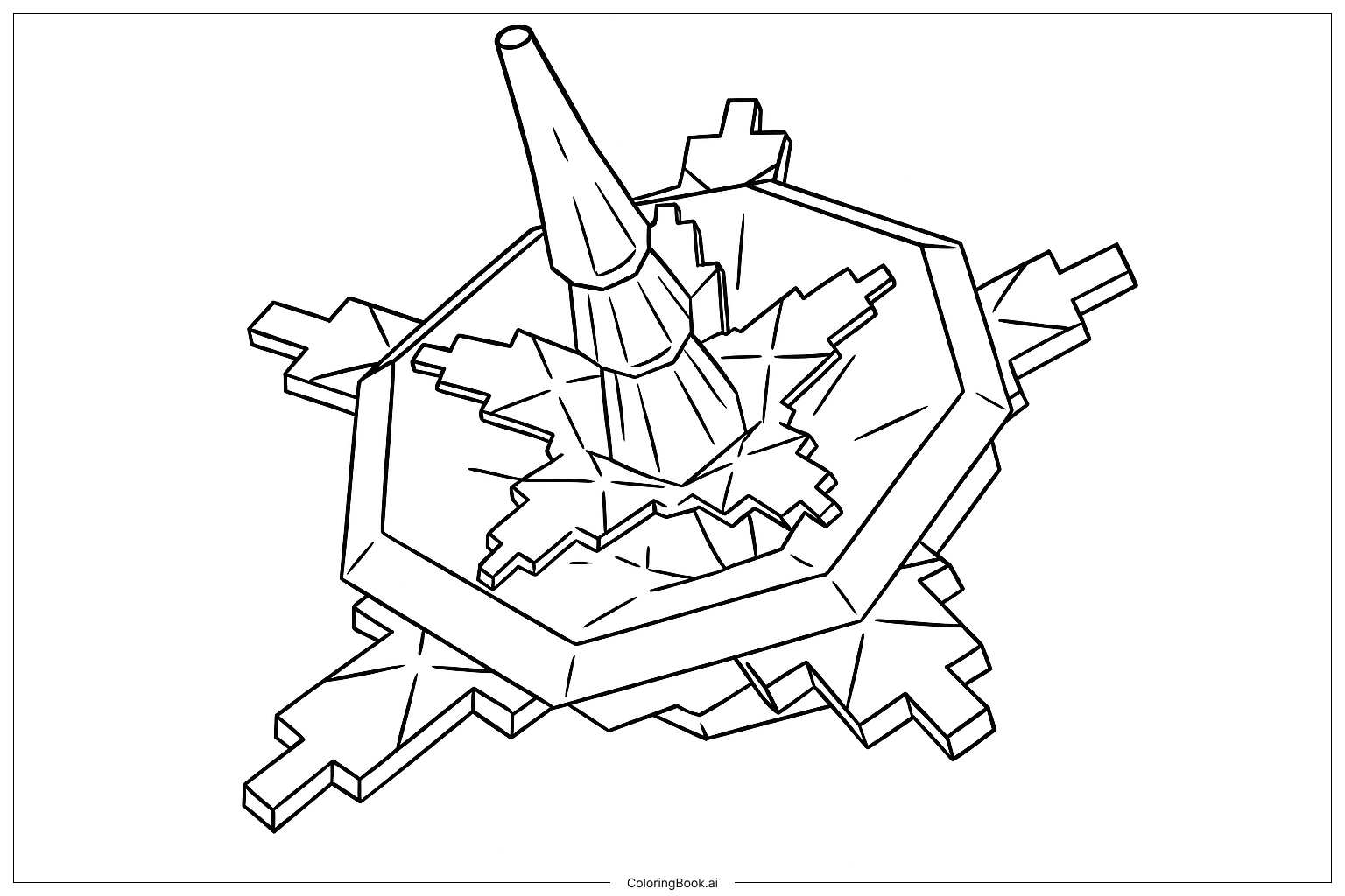 Liberty Lily Coloring Page