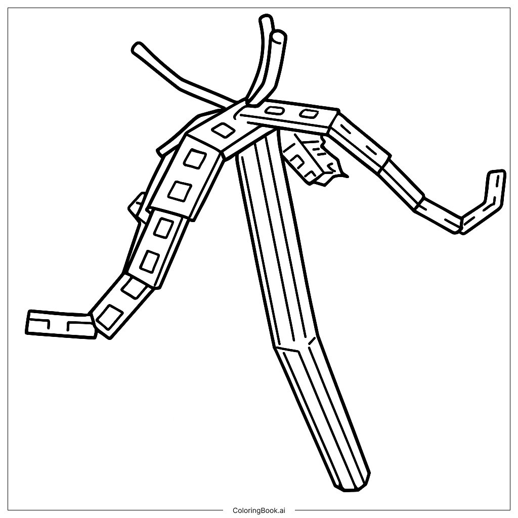Veinpetal Crop Coloring Page