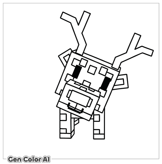 Deer Coloring Page