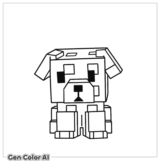 Dog Coloring Page