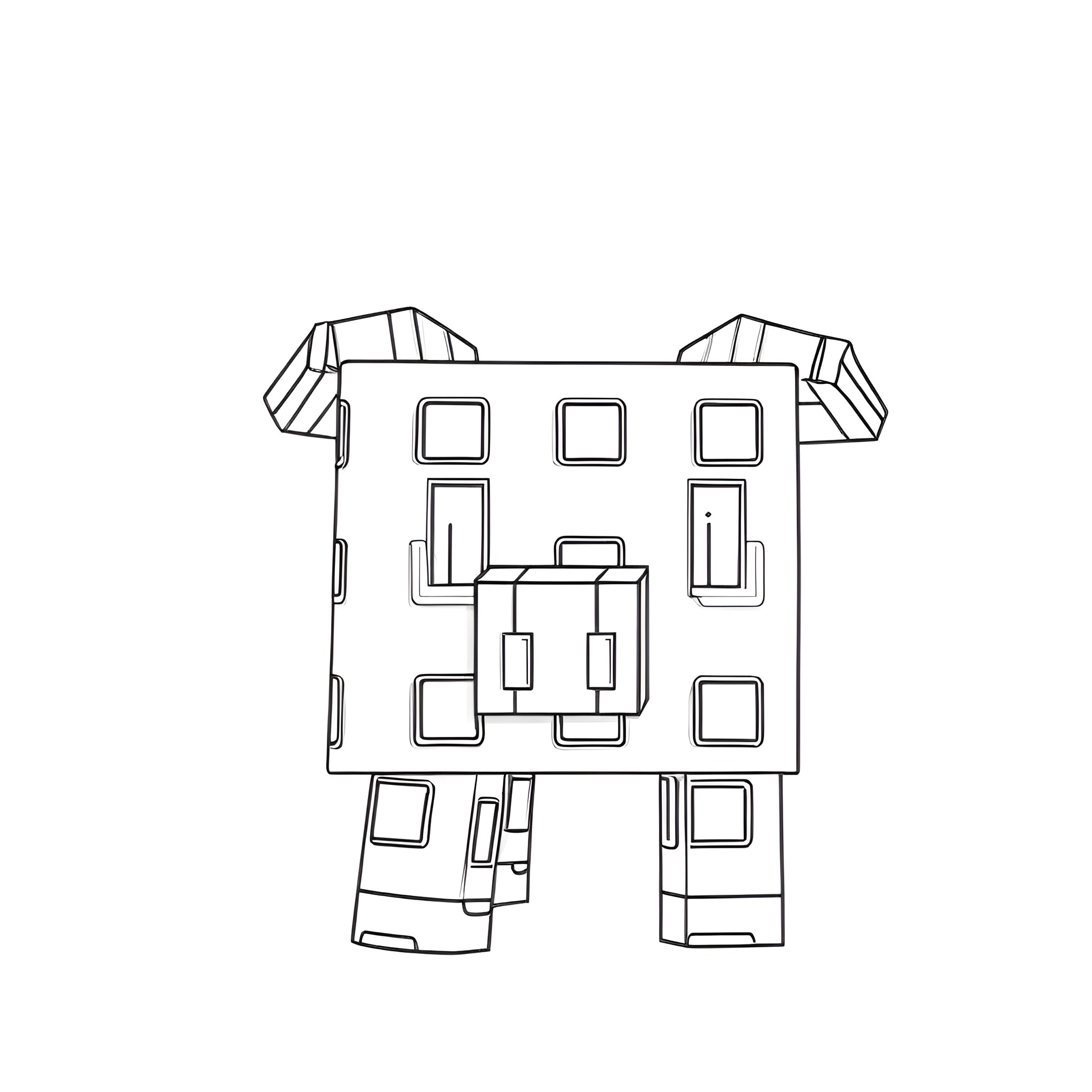 Golden Lab Coloring Page