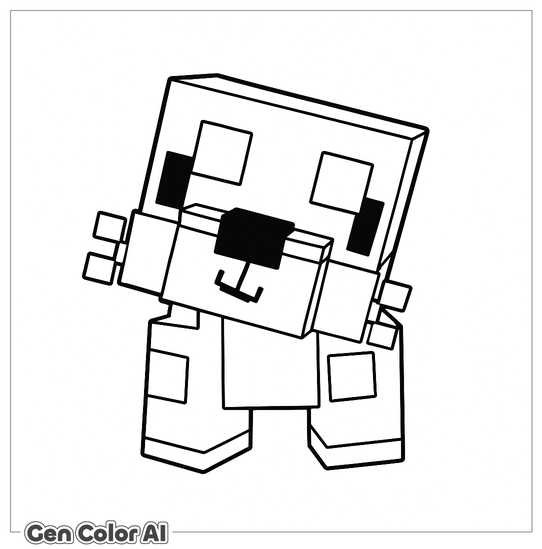 Sea Otter Coloring Page