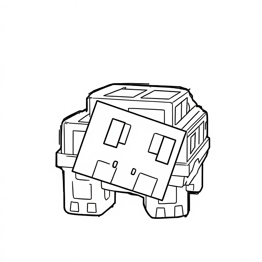 Turtle Coloring Page